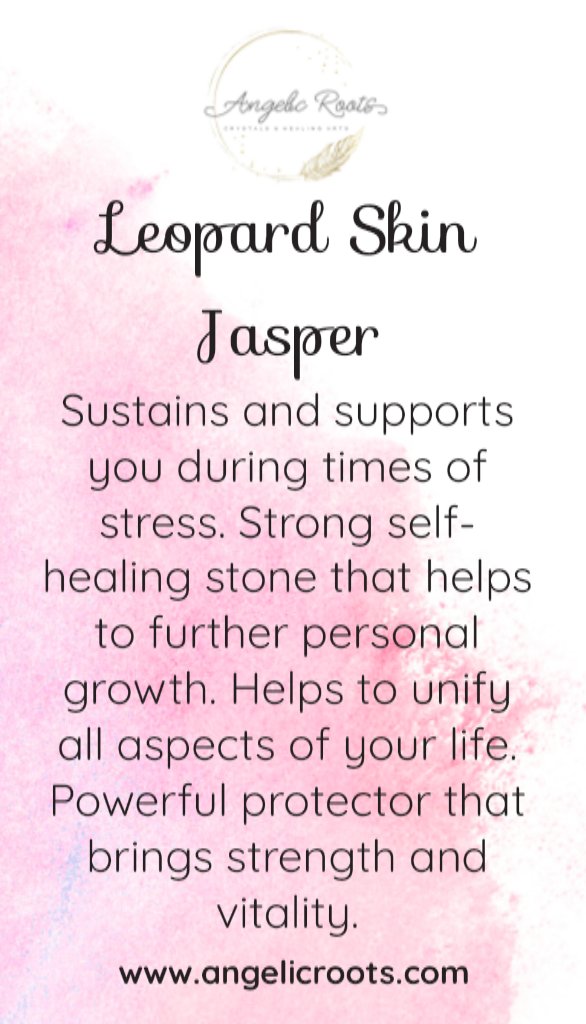 leopard skin jasper spiritual properties