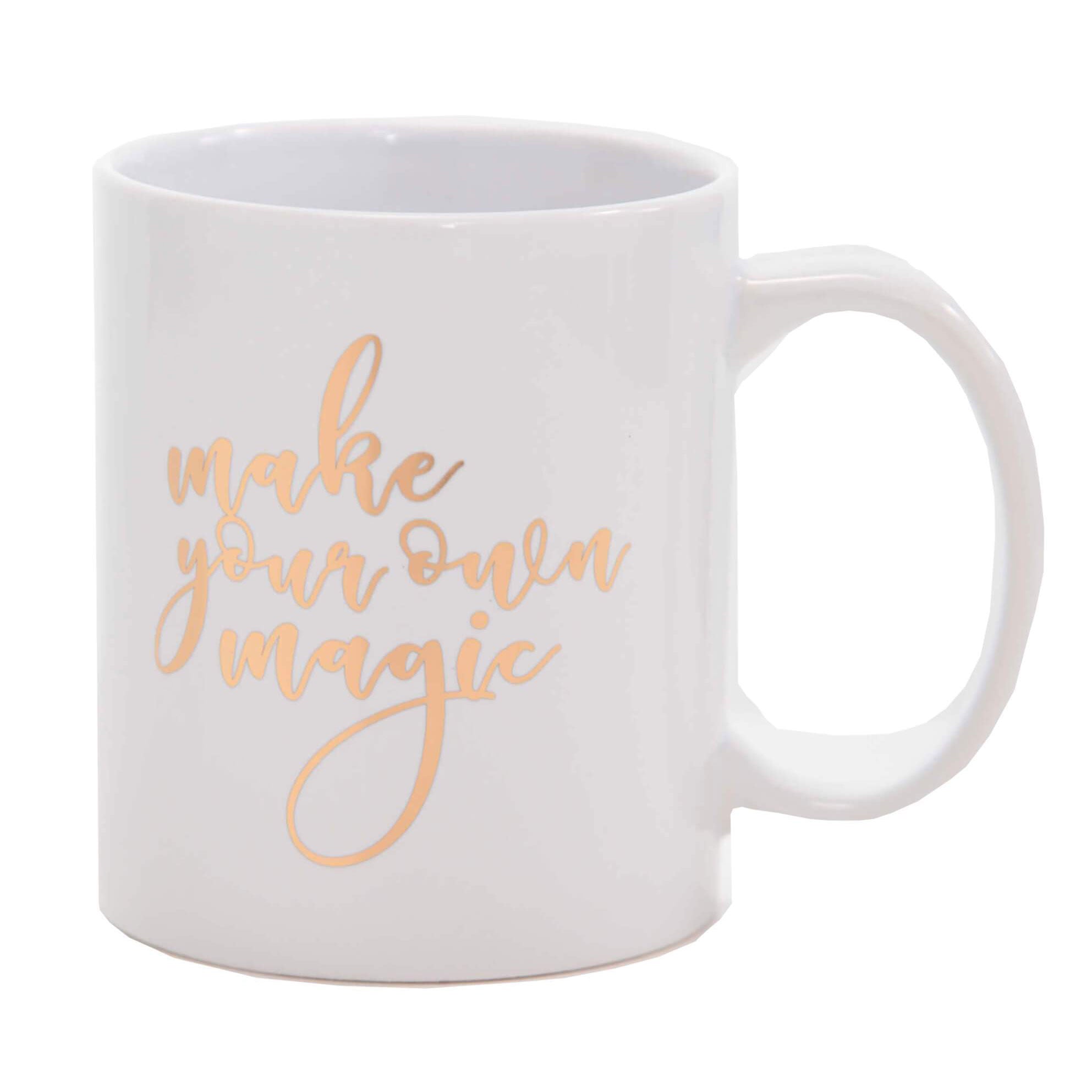 MAKE YOUR OWN MAGIC COFFEE MUG - Anna & Pookie