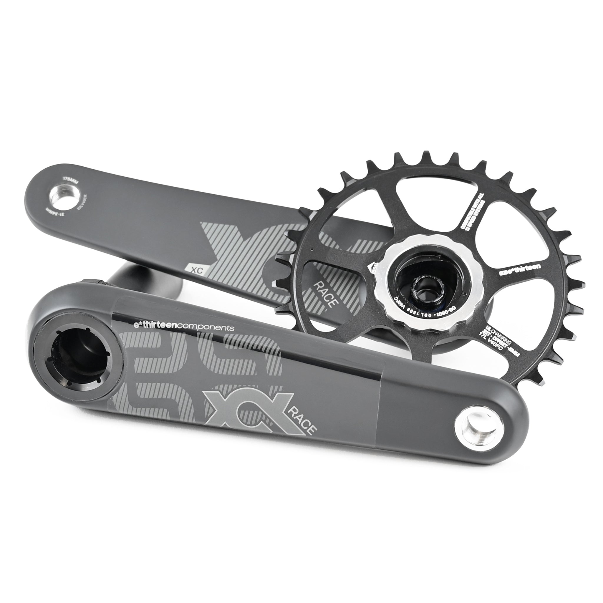 carbon fiber crankset