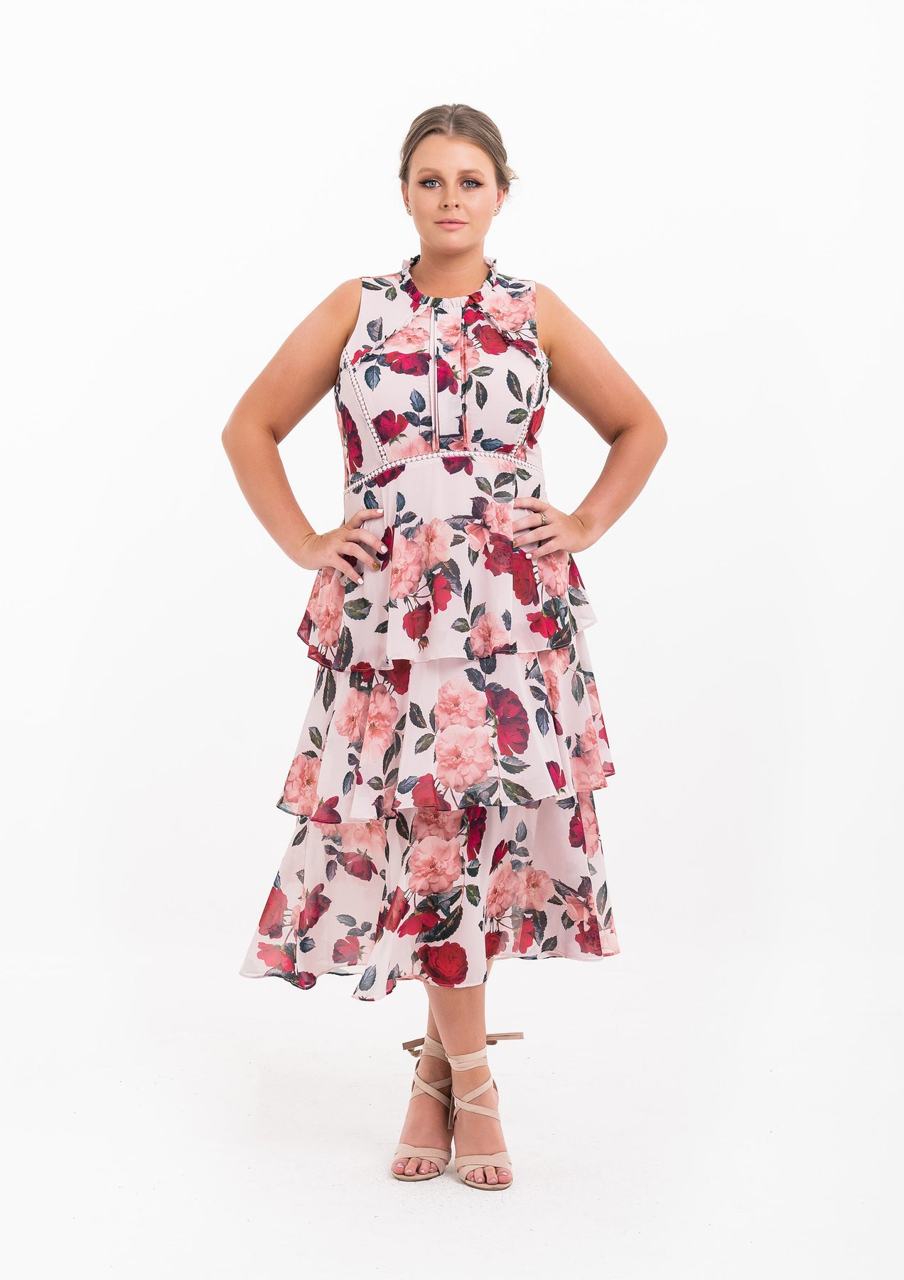 jayson brunsdon black label floral dress