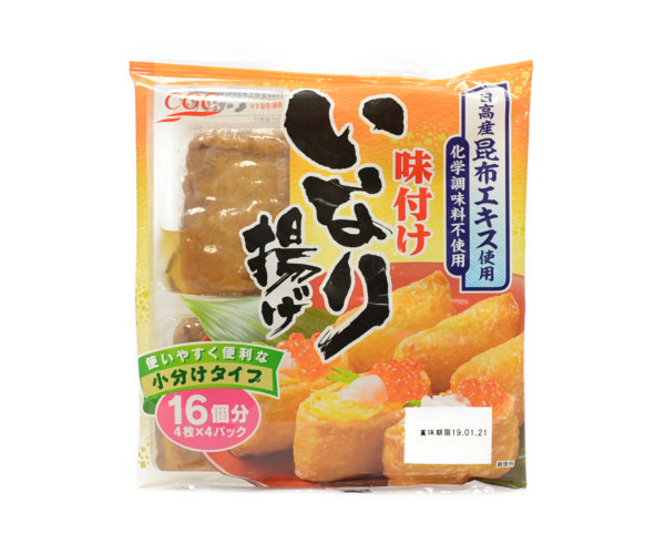 シジシージャパン 味付けいなり揚げ 4枚 4p Cgc Seasoned Inari Fried 16pc Dainobu Shop