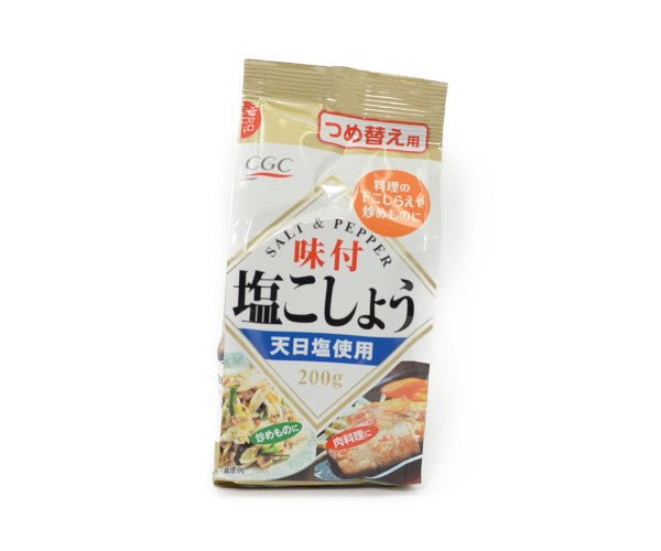 ｃｇｃエスビー 味付塩こしょう袋入 詰替 0g Cgc Seasoned Salt And Pepper Refill 0g Dainobu Shop