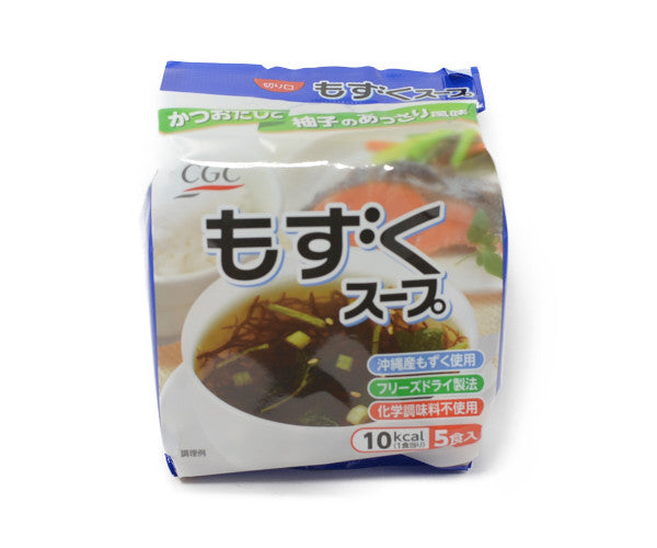 ｃｇｃ もずくスープ 5食入 Cgc Mozuku Seaweed Soup 5pc Dainobu Plus