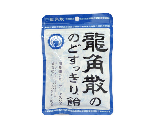 龍角散 龍角散のどすっきり飴 88g[RYUKAKUSAN RYUKAKUSAN THROAT LOZENGE 88g] – Dainobu-Plus+