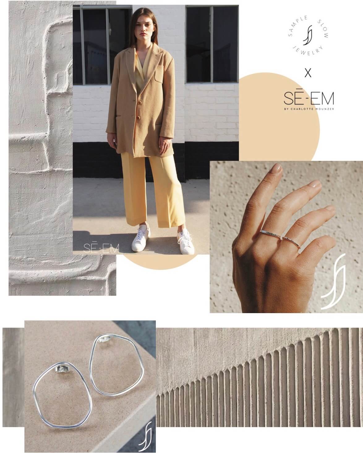 Sample Slow Jewelry & Sé-em Lookbook Mars 2021