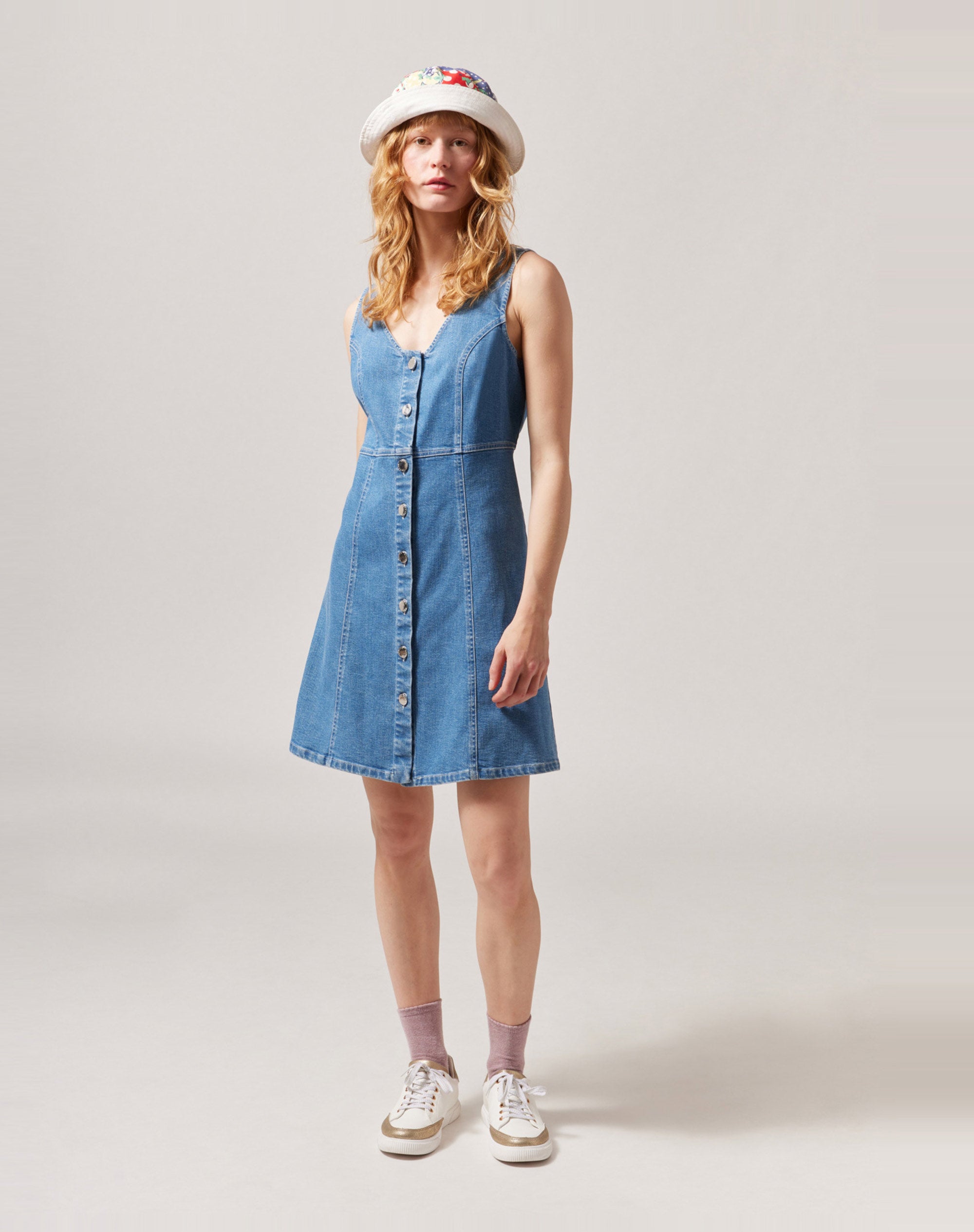 Vestido vaquero Color Denim, Vestidos Mujer