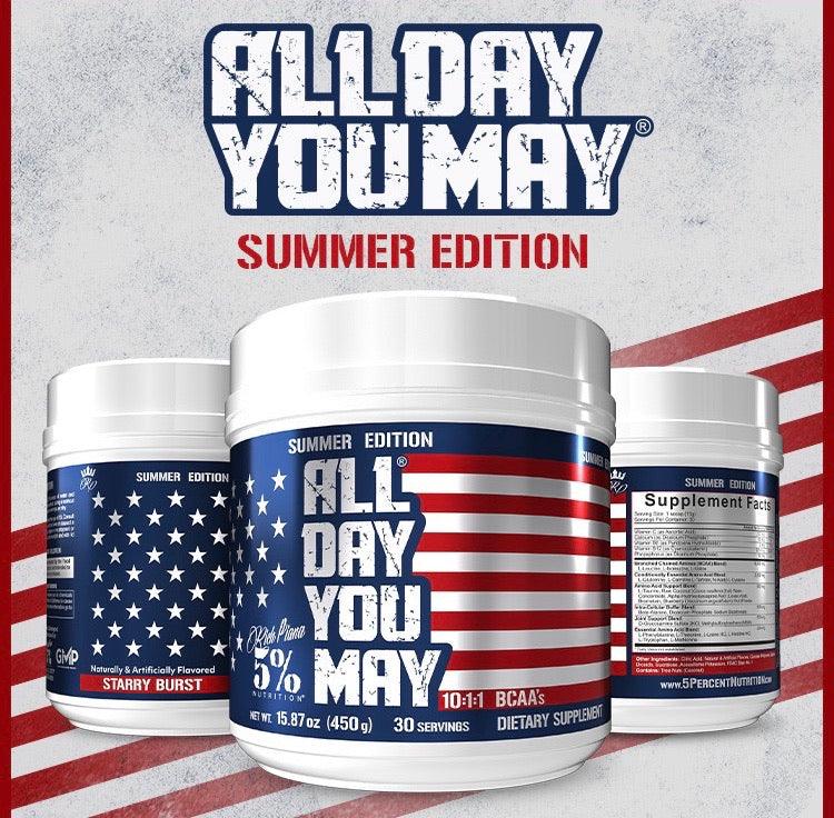 All Day You May Summer Edition, Starry Burst Flavor – Rich Piana 5 ...