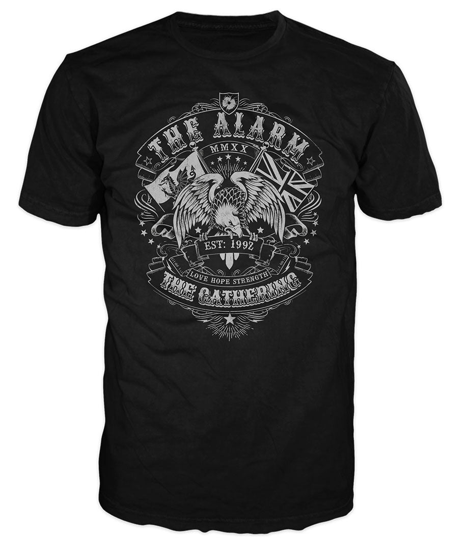 THE ALARM - GATHERING T-Shirt – THEALARM.COM - RECORD STORE ...