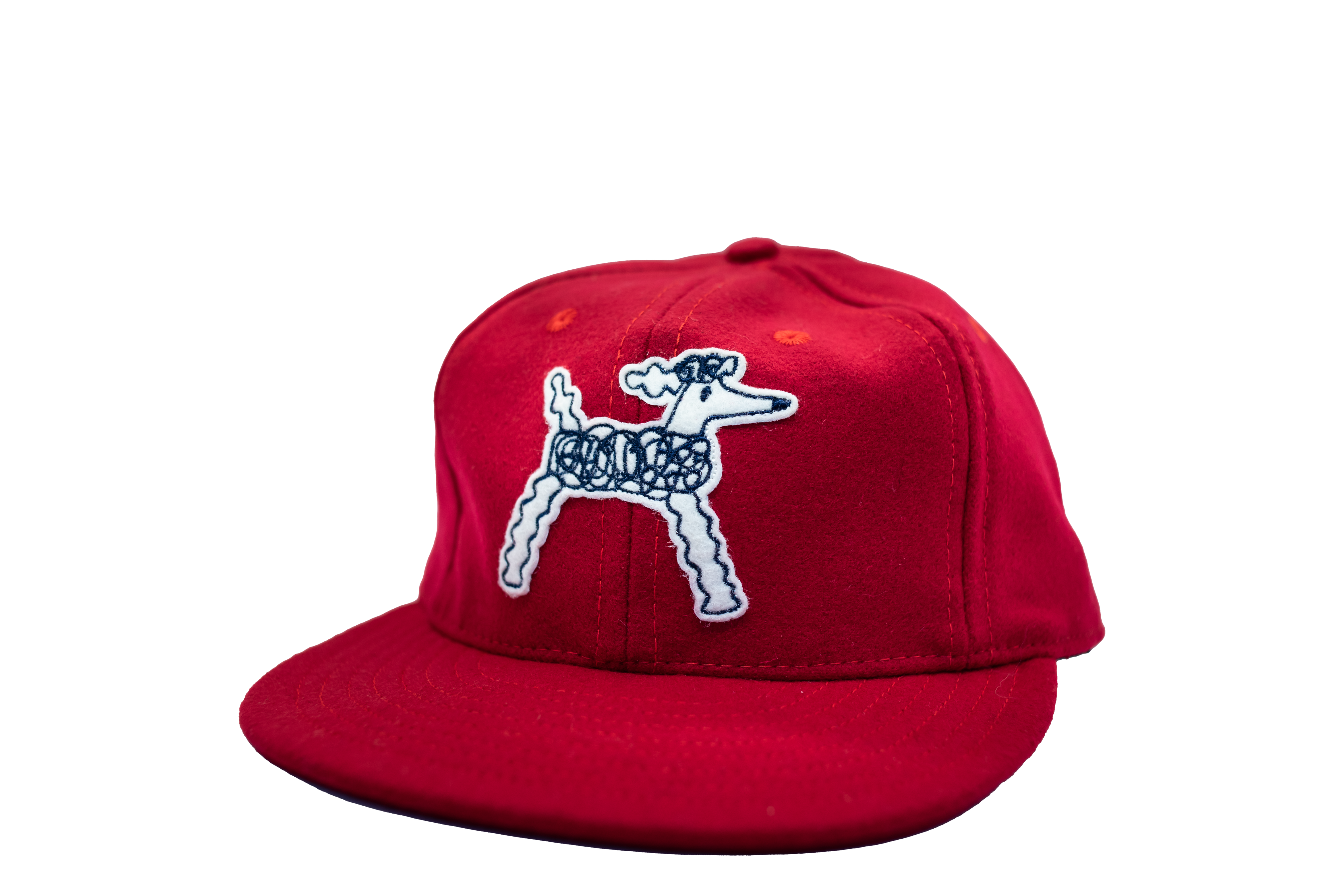 Ebbets Field Red Poodle Ballcap - Dogwood Coffee product image