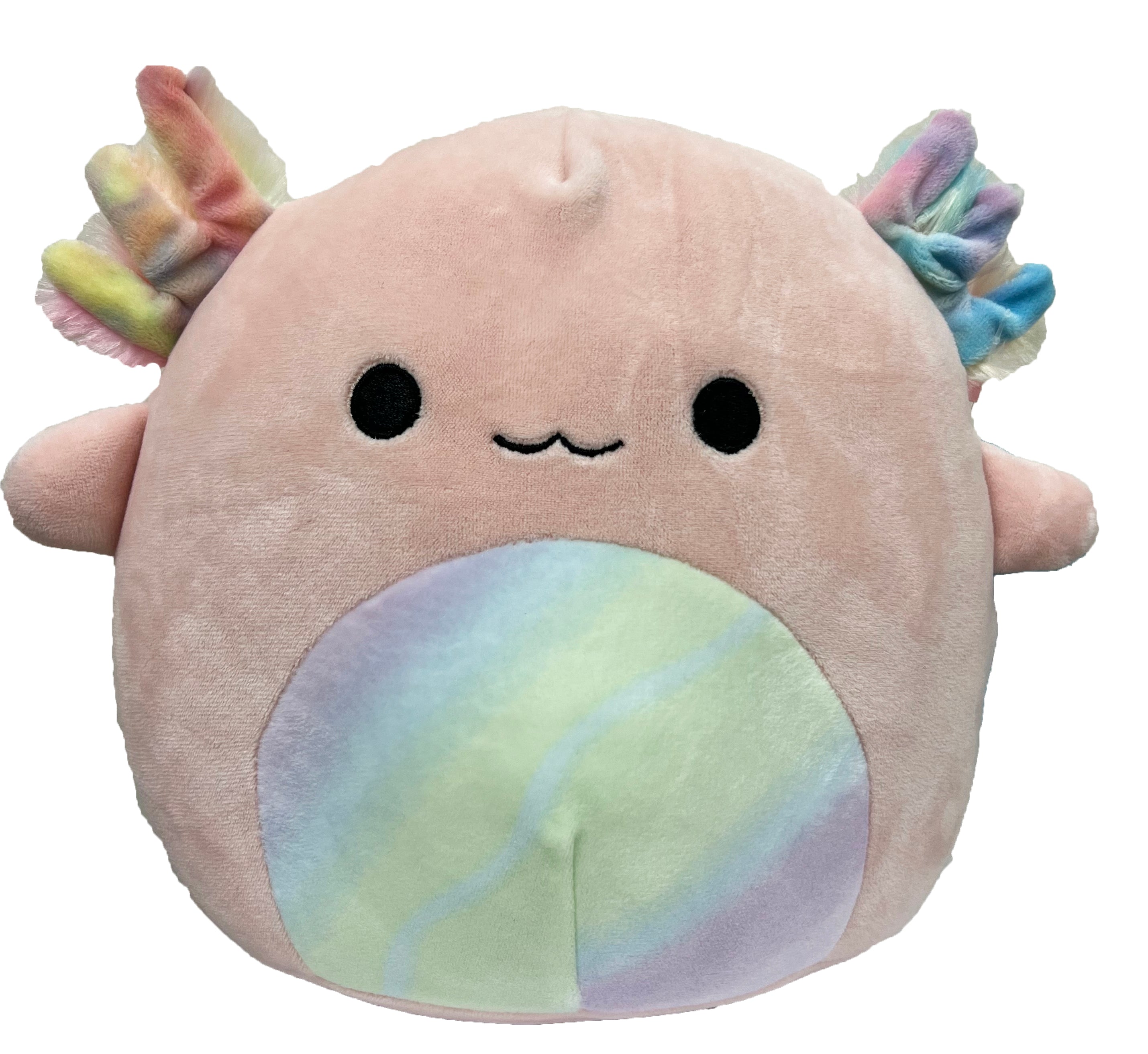 Pink Axolotl Squishmallow Straw Cover -  Israel