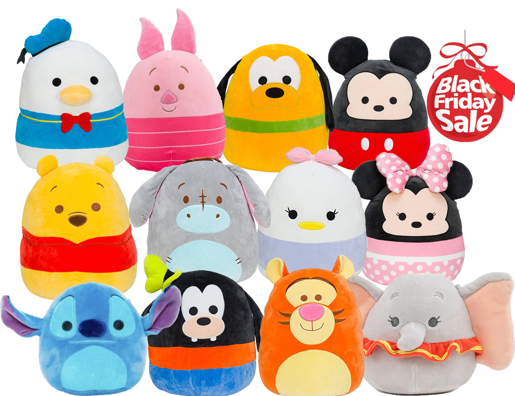 Disney Classics Squishmallows 5 Plush Set Of All 12 Characters – Incl ...