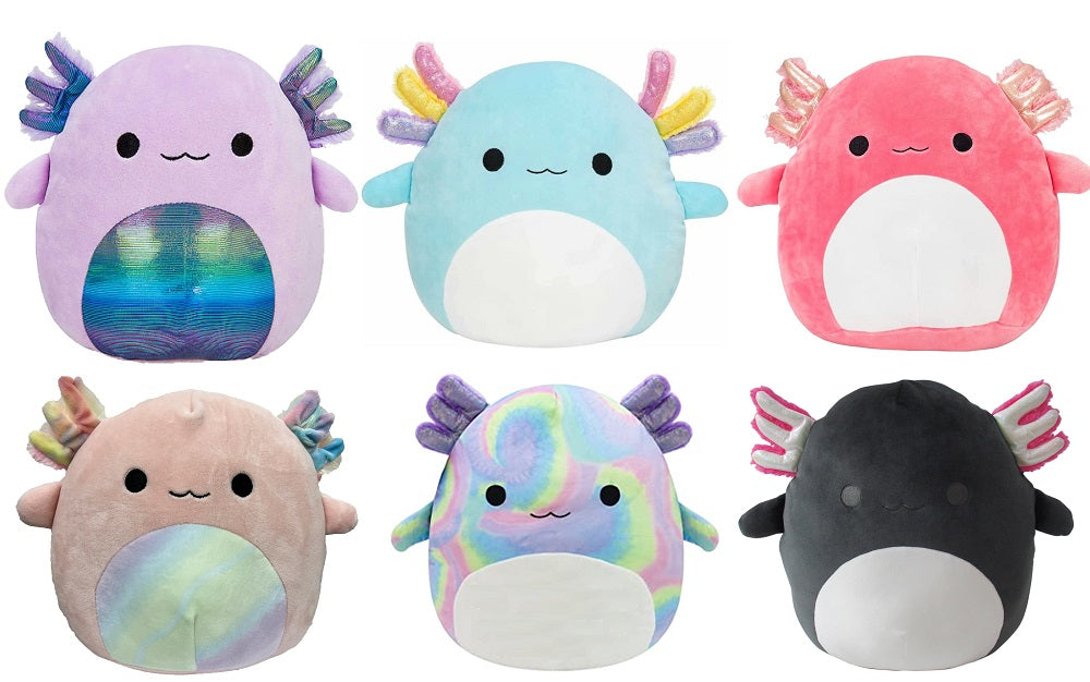 axolotl squishmallow collection