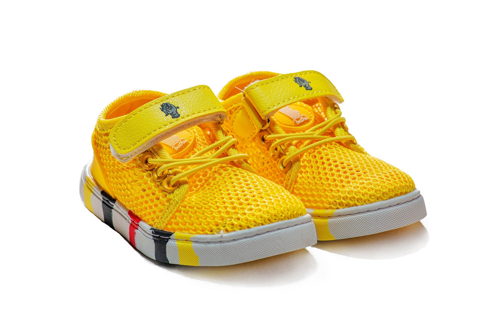 Mesh Edition Kids - Yellow Striped – Bathu