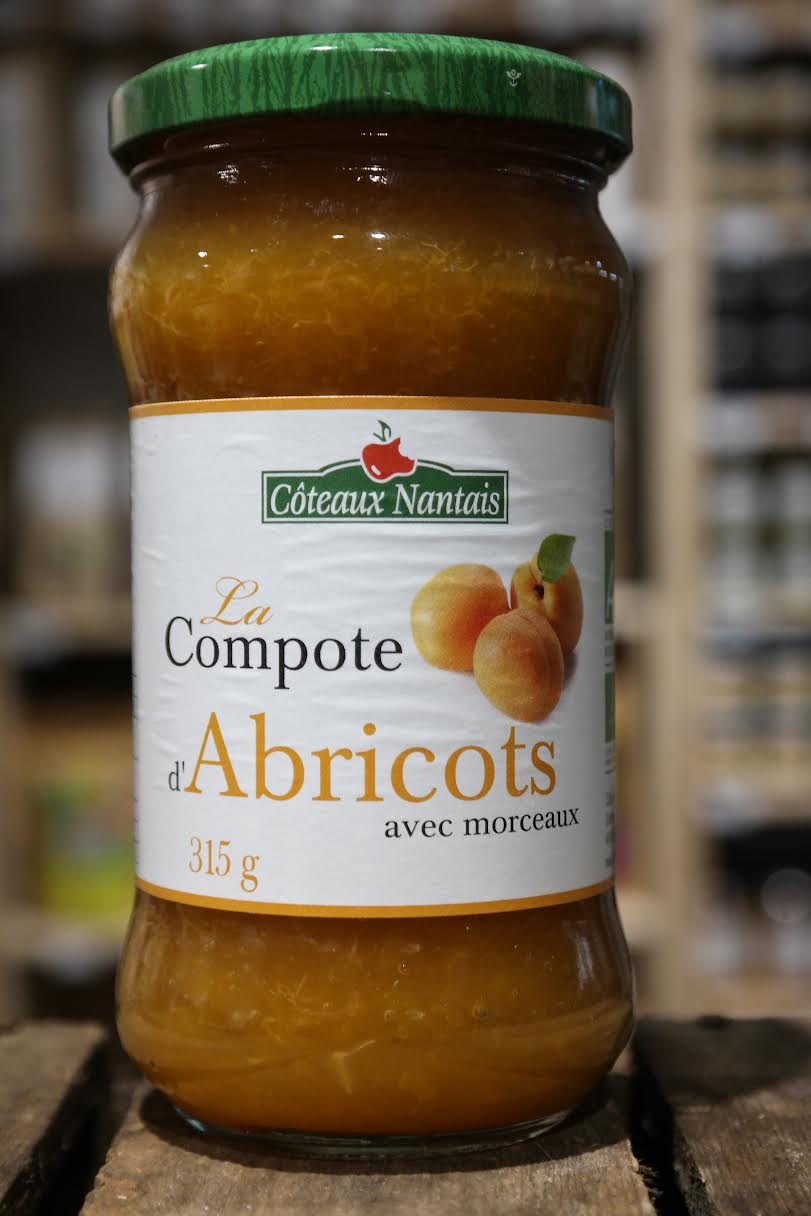 Compote d'abricots BIO