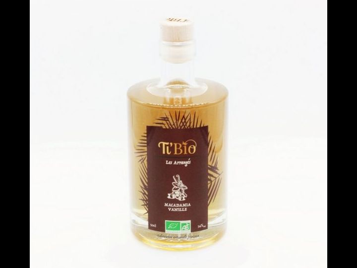 Punch au rhum 100% bio - Noix de Macadamia Vanille