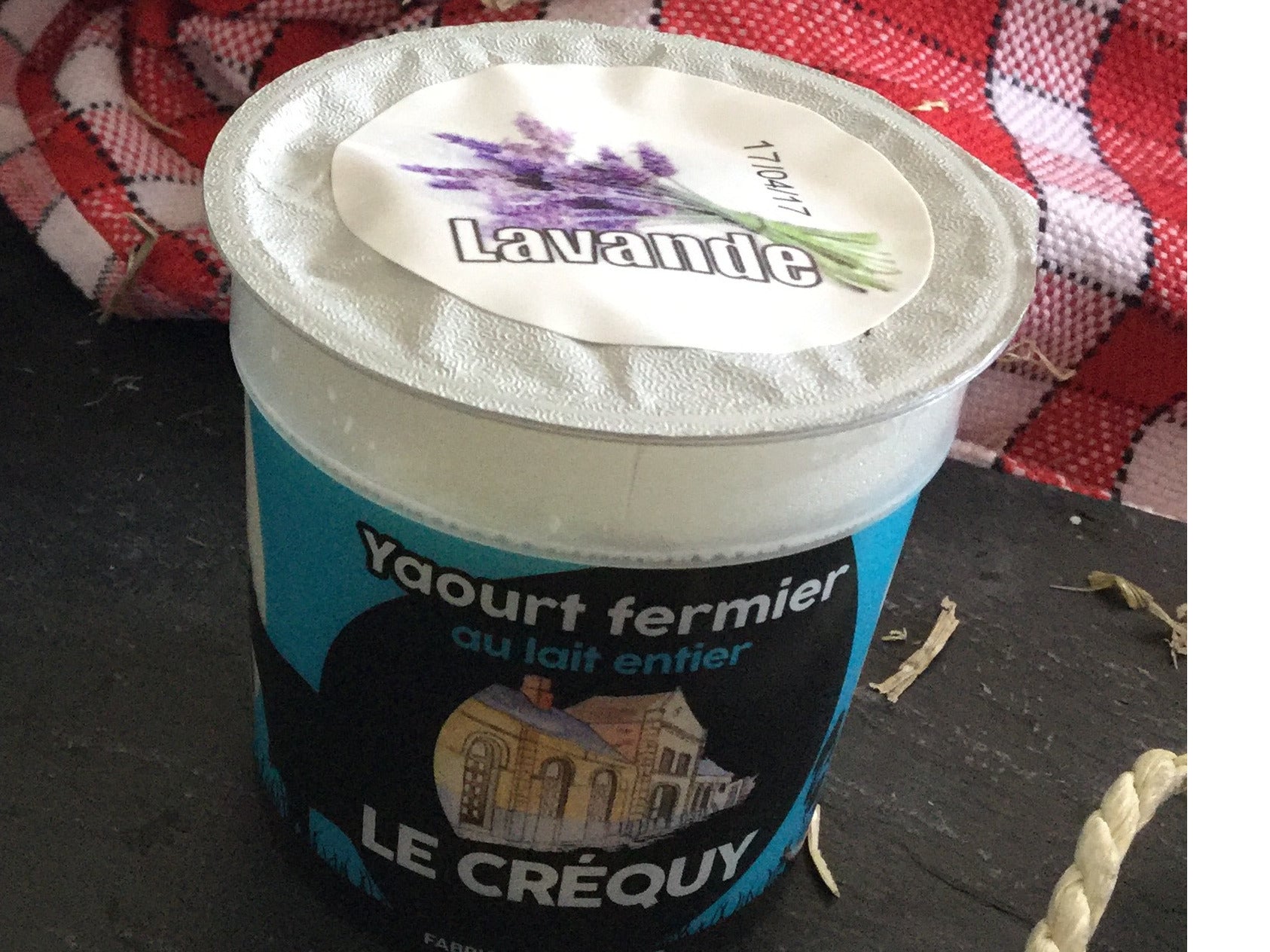 YAOURT FERMIER à la Lavande