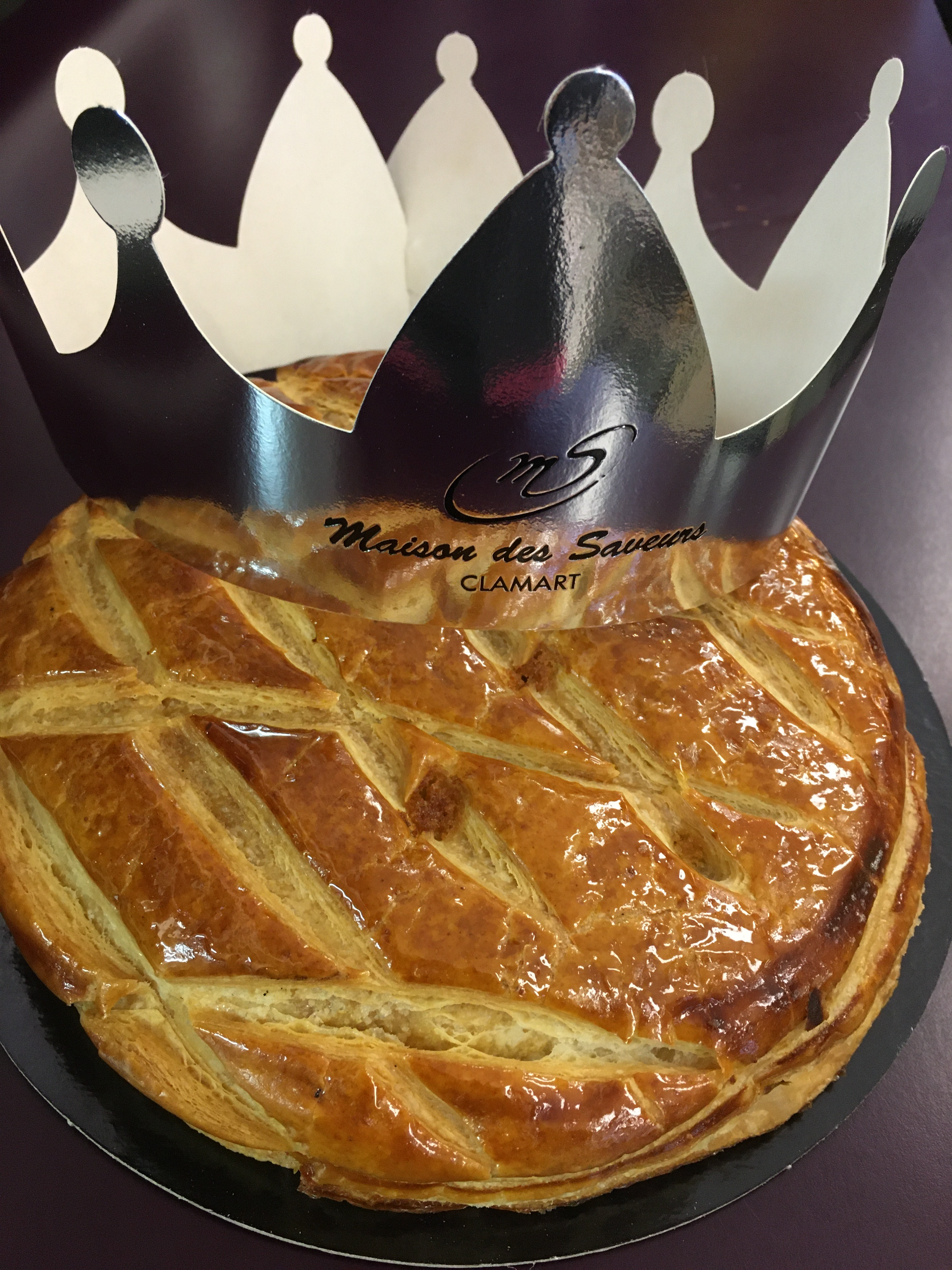 Galette des rois à la frangipane