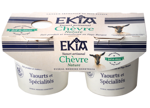 Ekia, yaourt nature au lait de chèvre