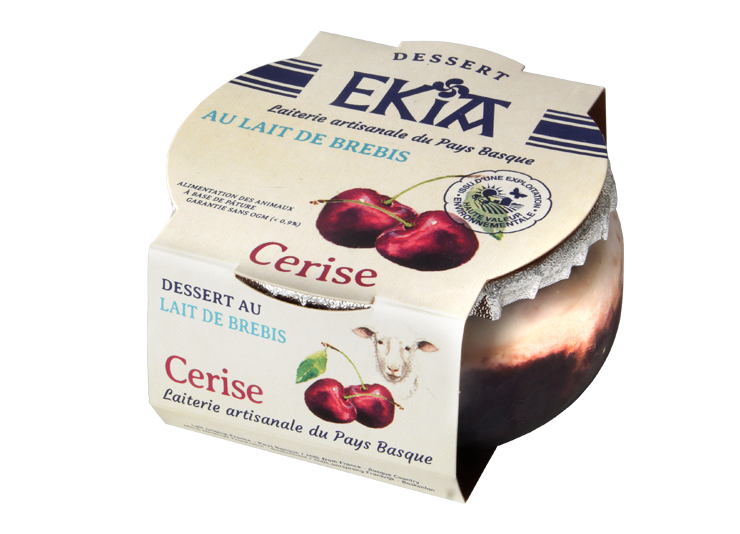 Ekia, douceur cerise au lait de brebis