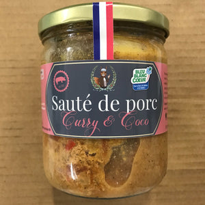 Sauté de cochon curry & coco