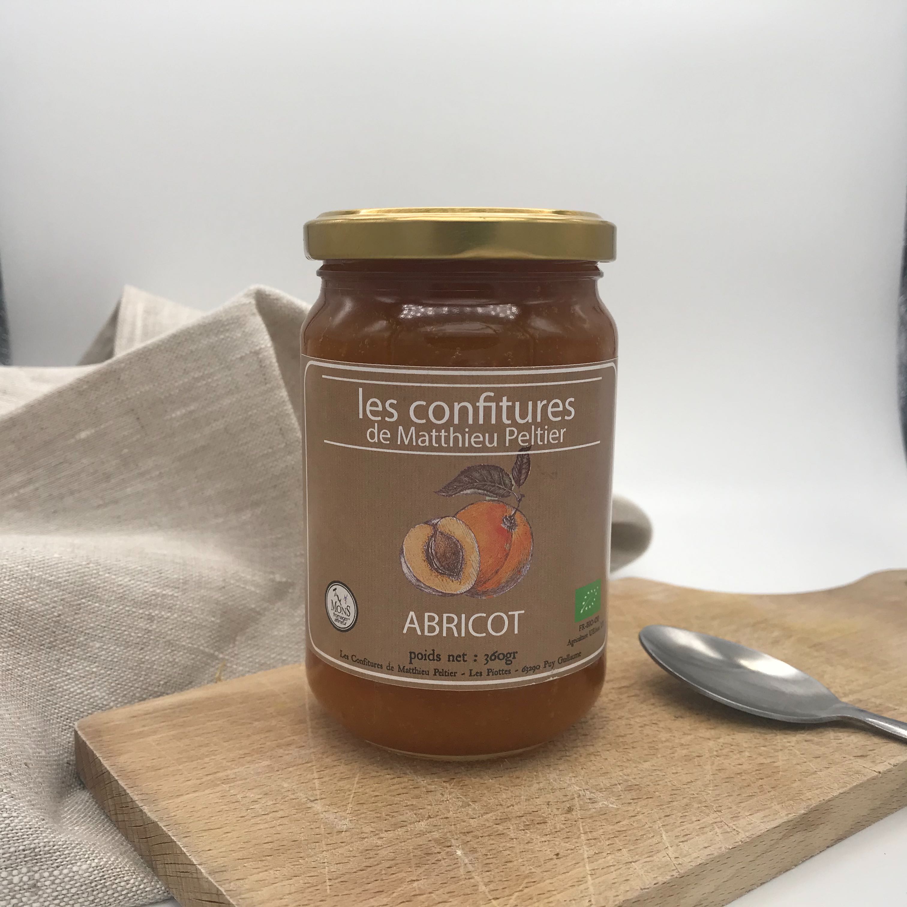 Confiture d'abricot BIO