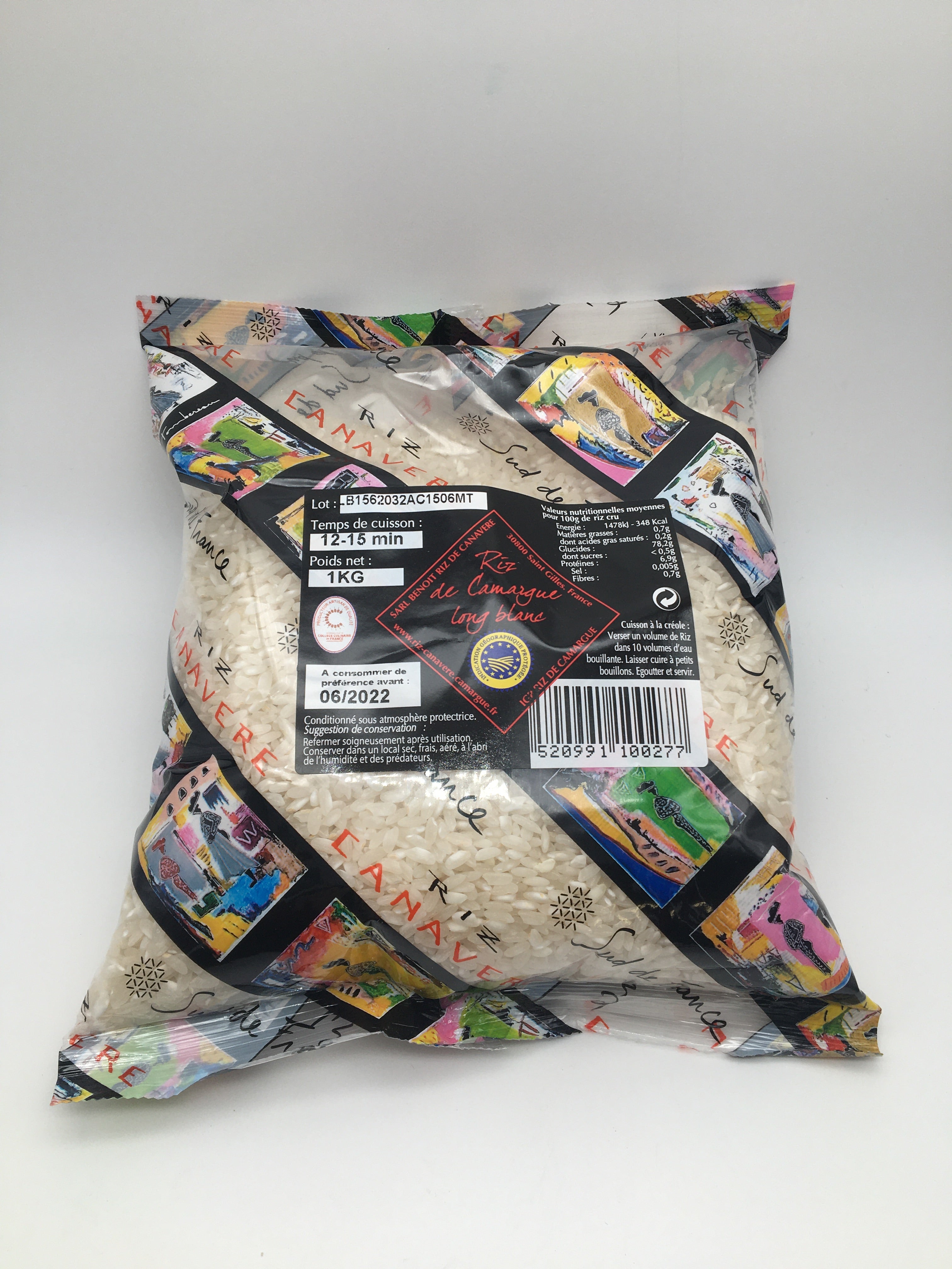 Riz de Camargue IGP - long blanc