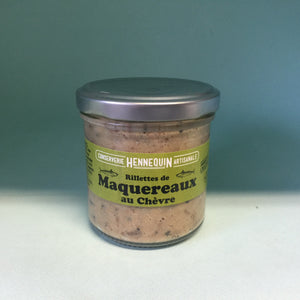 Rillettes de maquereaux au fromage de chèvre