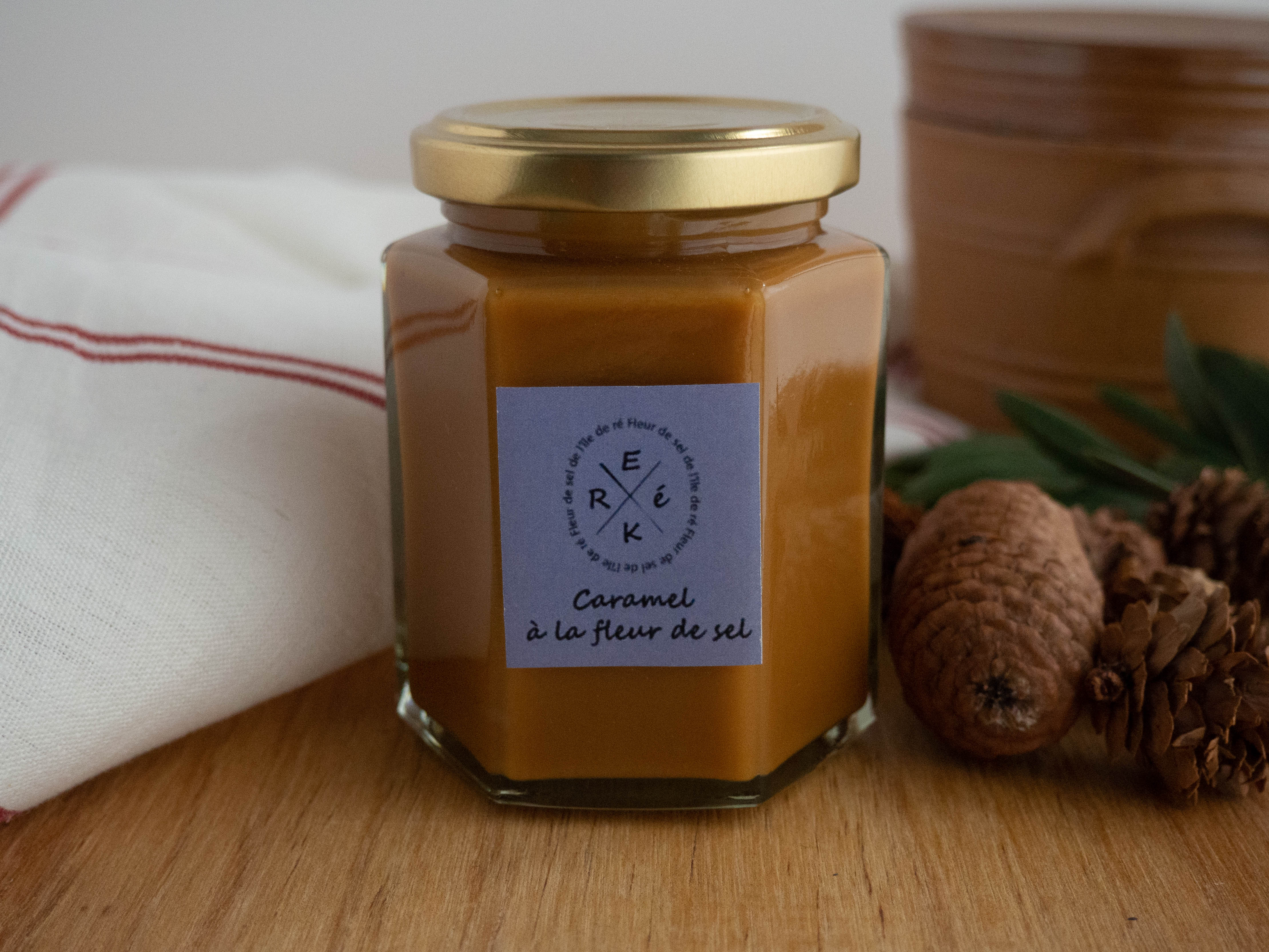 caramel à la fleur de sel de l'île de ré direct producteur