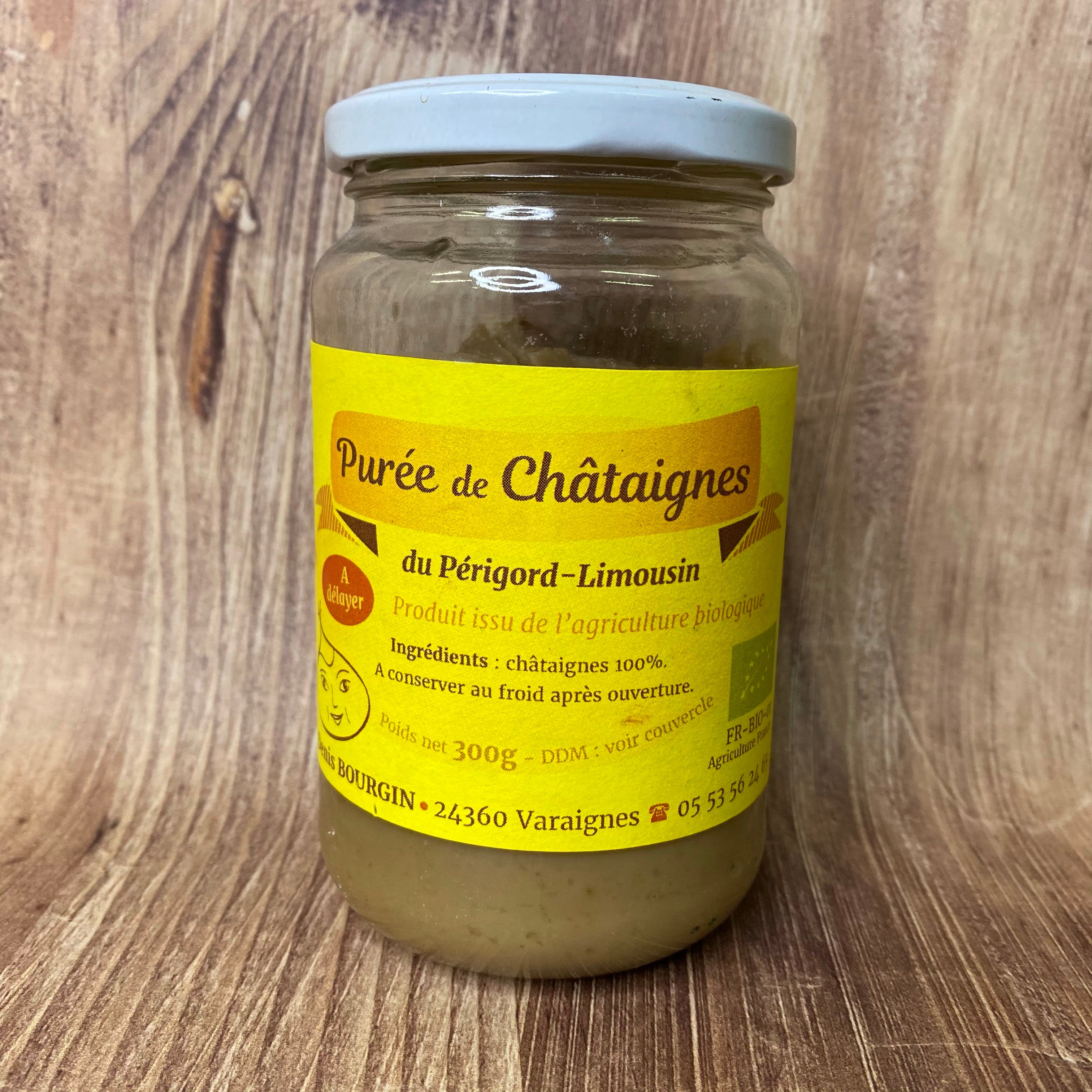 Purée de châtaignes BIO