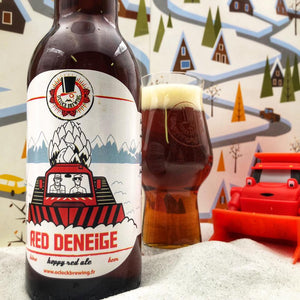 Red déneige, bière artisanale