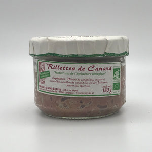 Rillettes 100% Canard BIO