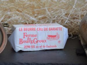 Beurre cru de baratte Demi-Sel