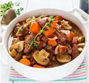 Bourguignon de boeuf