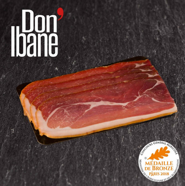 Jambon Don Ibane tranché