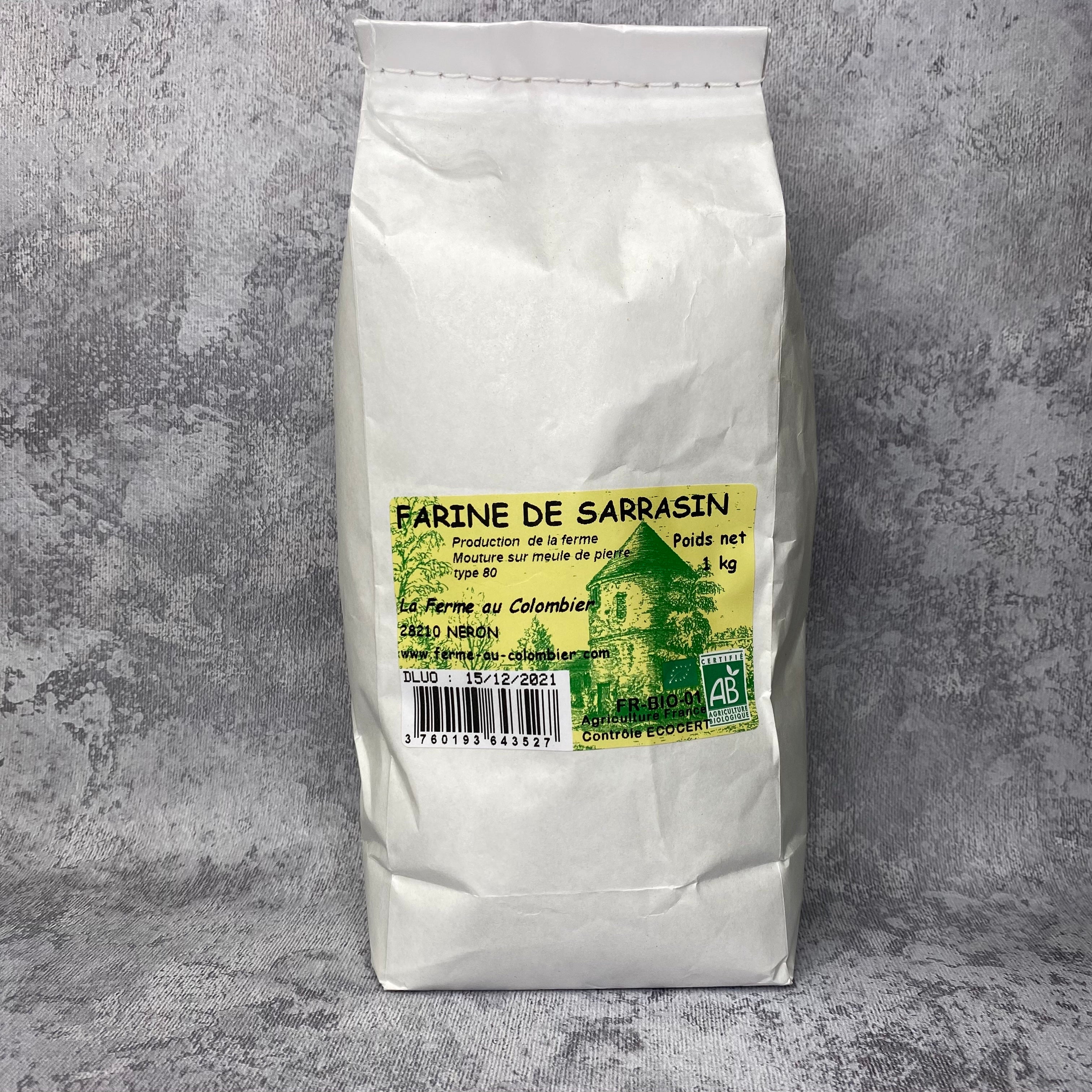 Farine de sarrasin T80 Bio