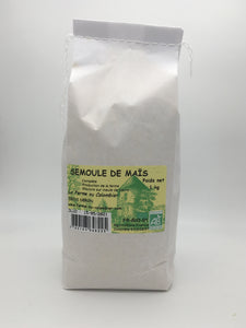 Semoule de maïs BIO