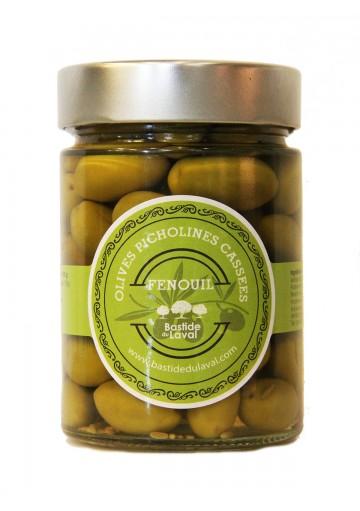 Olives Picholines de Provence-fenouil