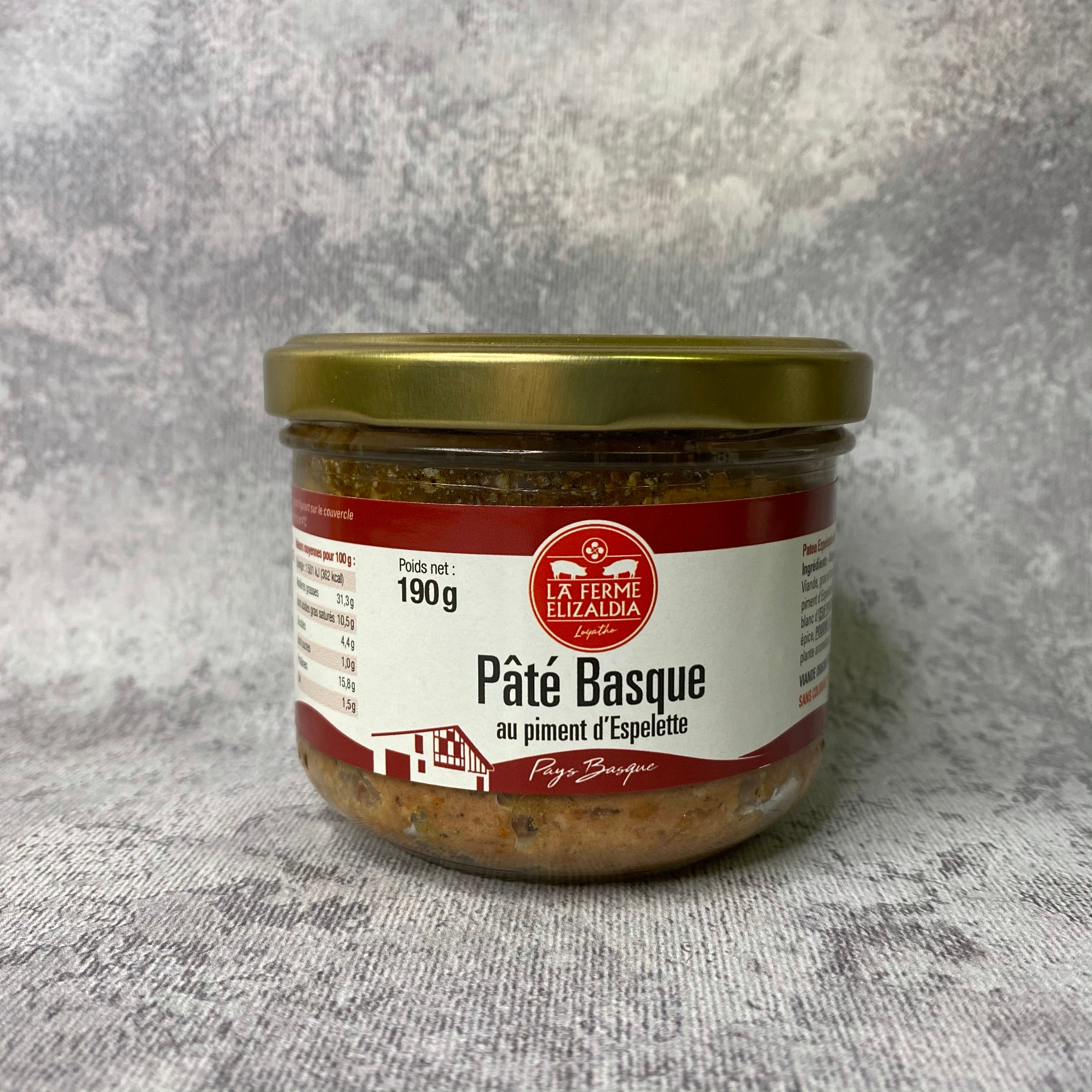 Pâté basque au piment d'Espelette