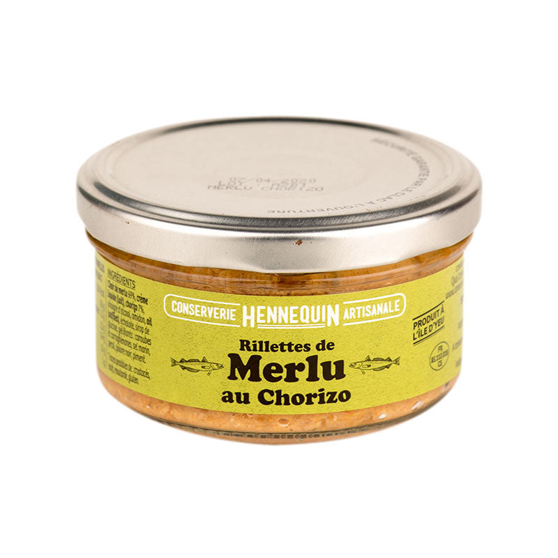 Rillettes de merlu au chorizo