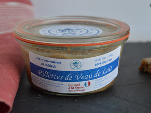 Rillettes de veau de lait