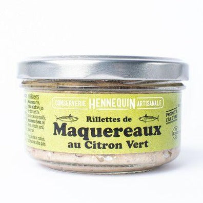 Rillettes de maquereaux au citron vert