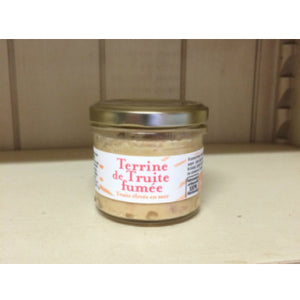 Terrine de truite fumée de France - direct producteur