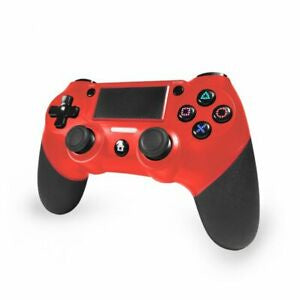 red wireless ps4 controller