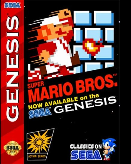 super mario bros sega genesis