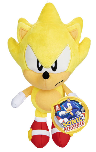 sonic the hedgehog 30th anniversary plush