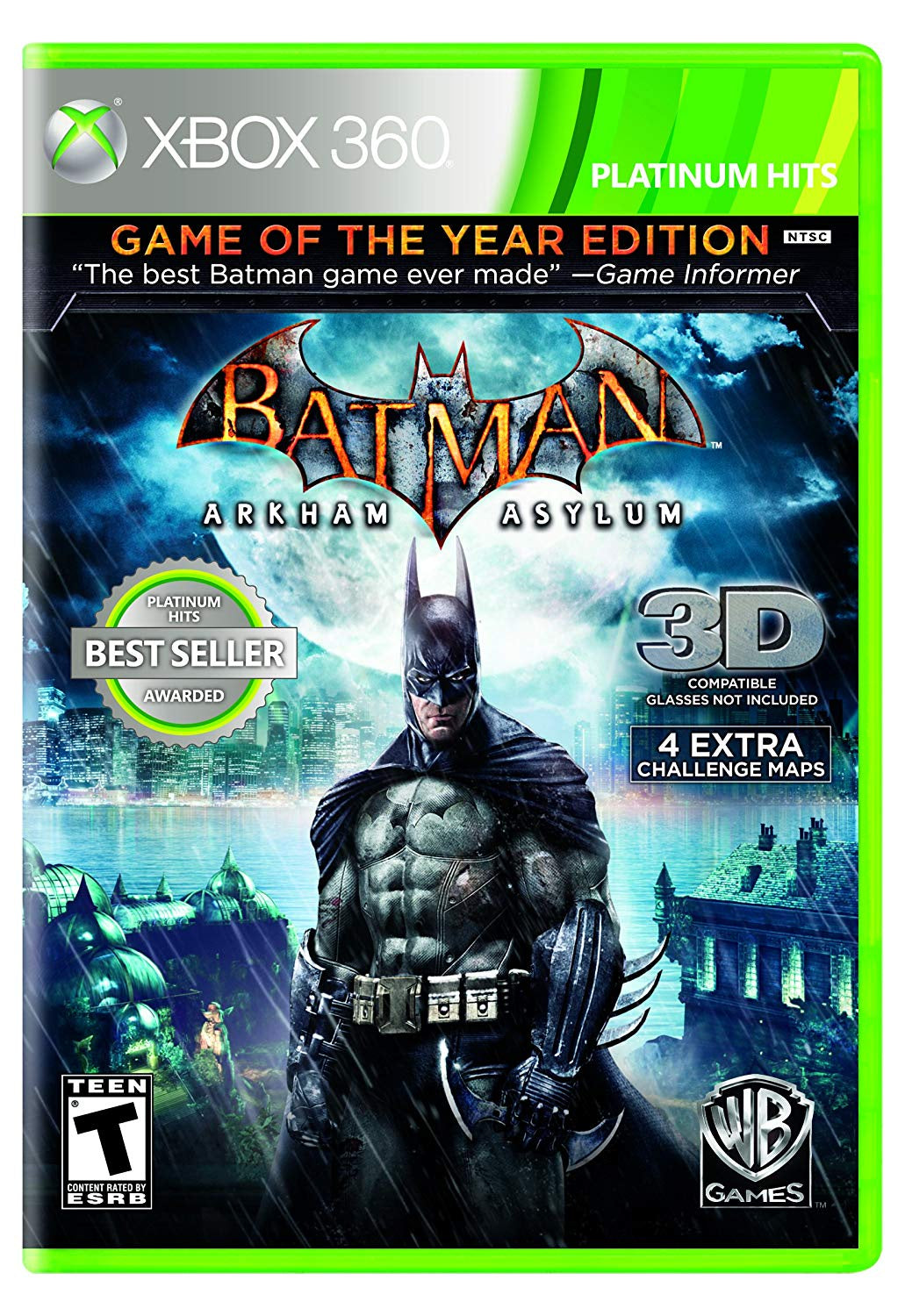 Batman: Arkham Asylum Game of the Year Edition - Xbox 360 (Pre-owned) – A &  C Games