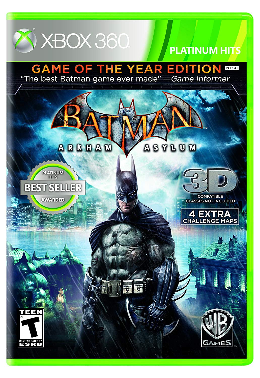 batman arkham asylum game of the year edition xbox 360