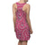 back view of a Pink Wave Racerback Dress