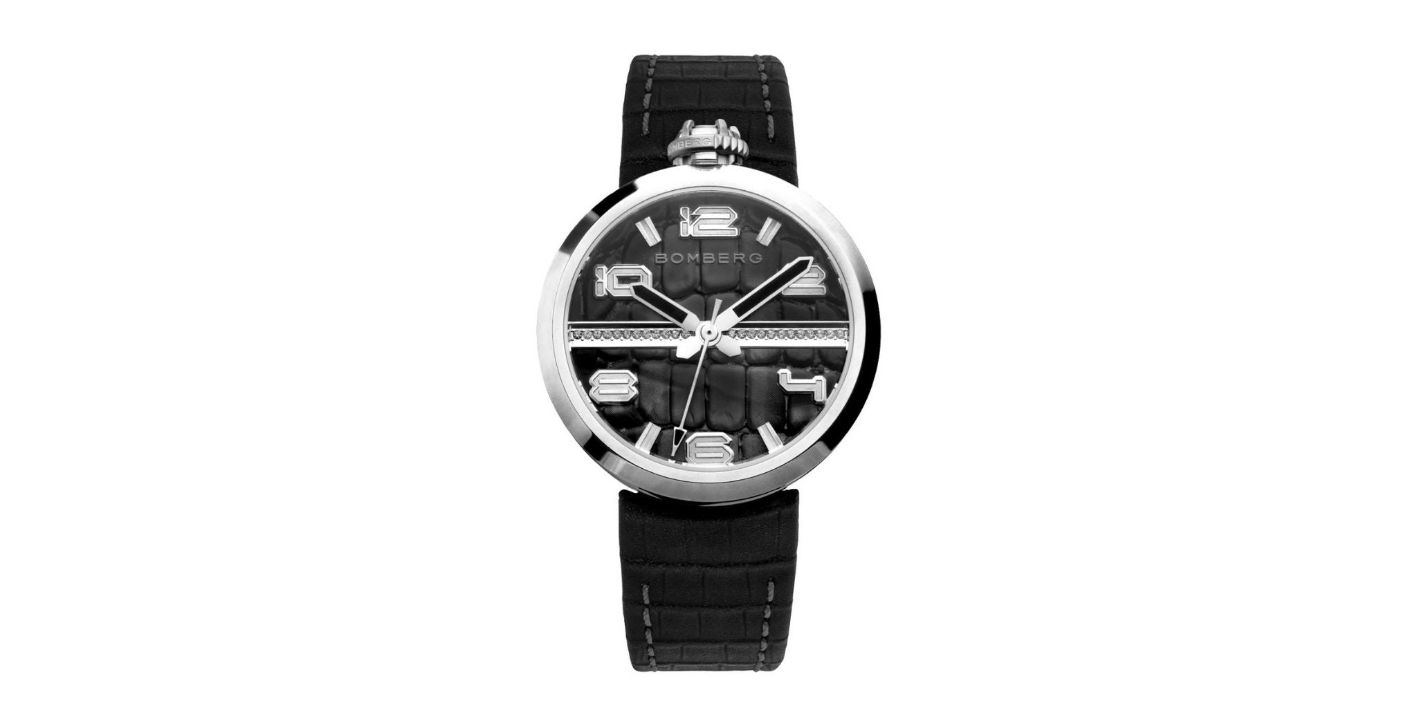 Bomberg 1968 Black Swarovski crystals