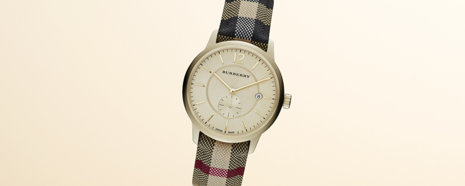 Burberry Men's Watch The Classic Horseferry Champagne